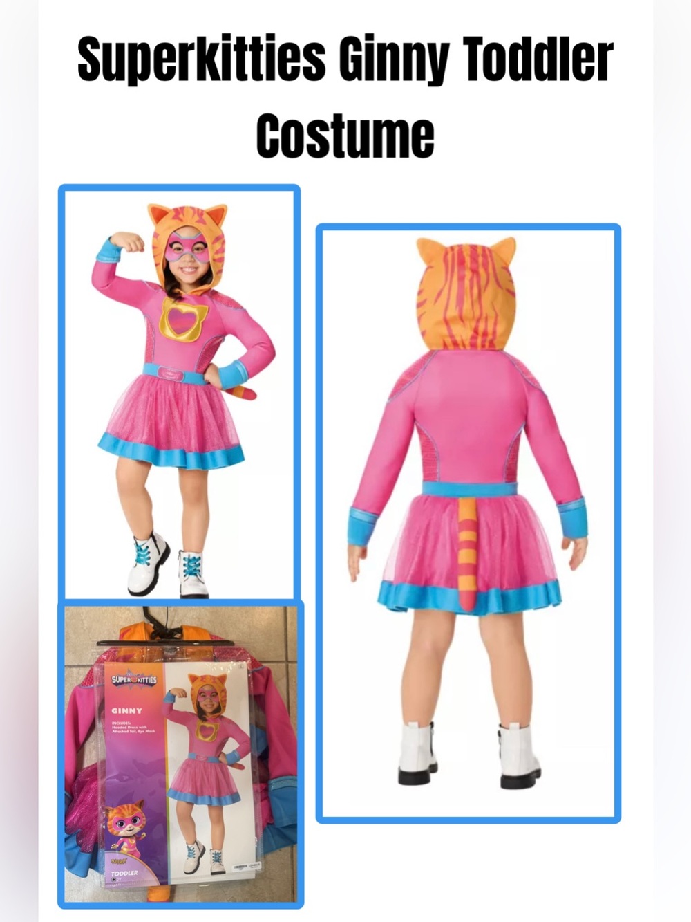 Superkitties Ginny Toddler Costume